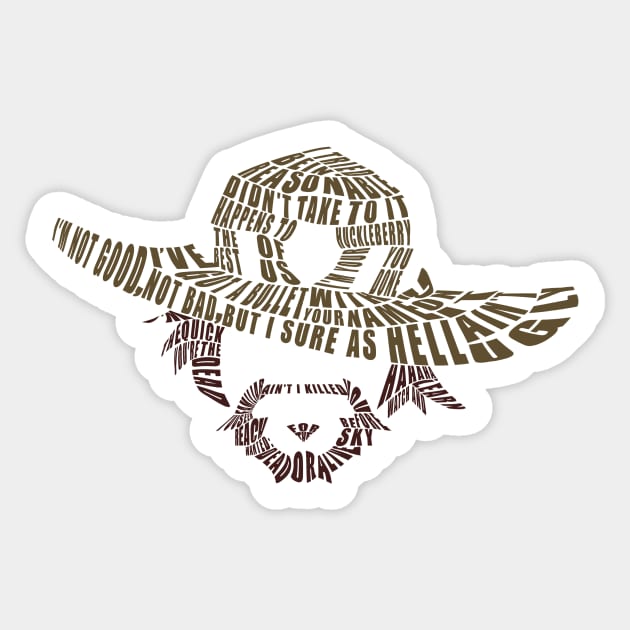 Jesse McCree Sticker by krigsvroul